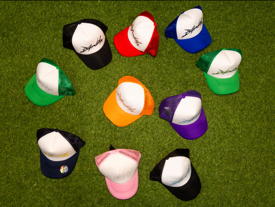 Cosmic Drift Trucker Hats