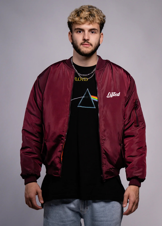 Maroon bomber Jacket