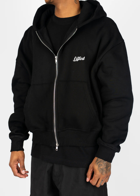 Lifted zip up