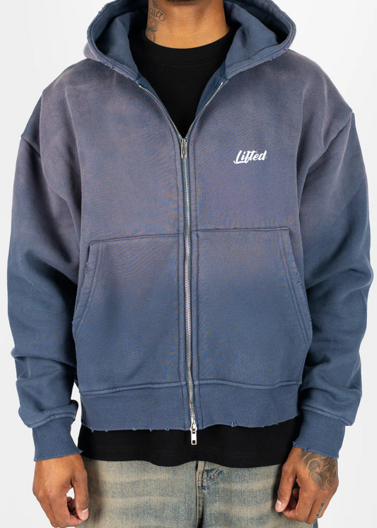 Lifted zip up