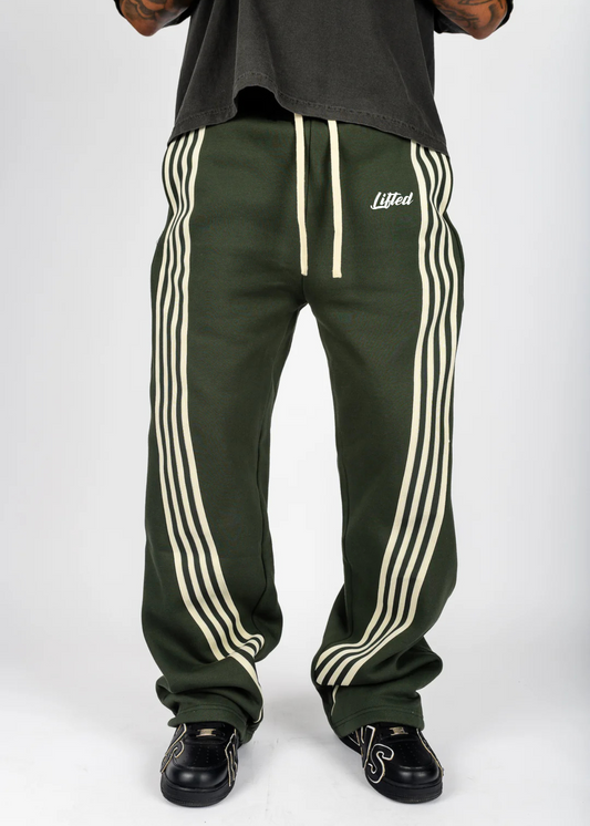 Flare Stripe Pants