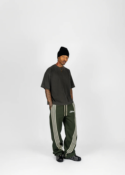 Flare Stripe Pants